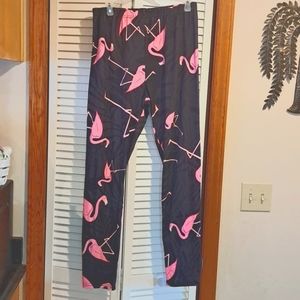 Leggings Flamino print